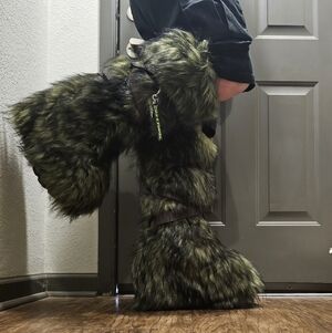 Dolls Kill x Shrek
Shrek Instincts Faux Fur Boots